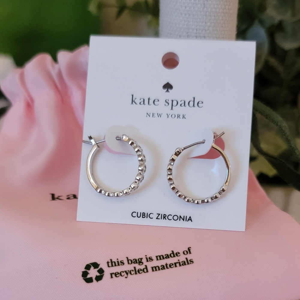 Kate Spade hoop earrings